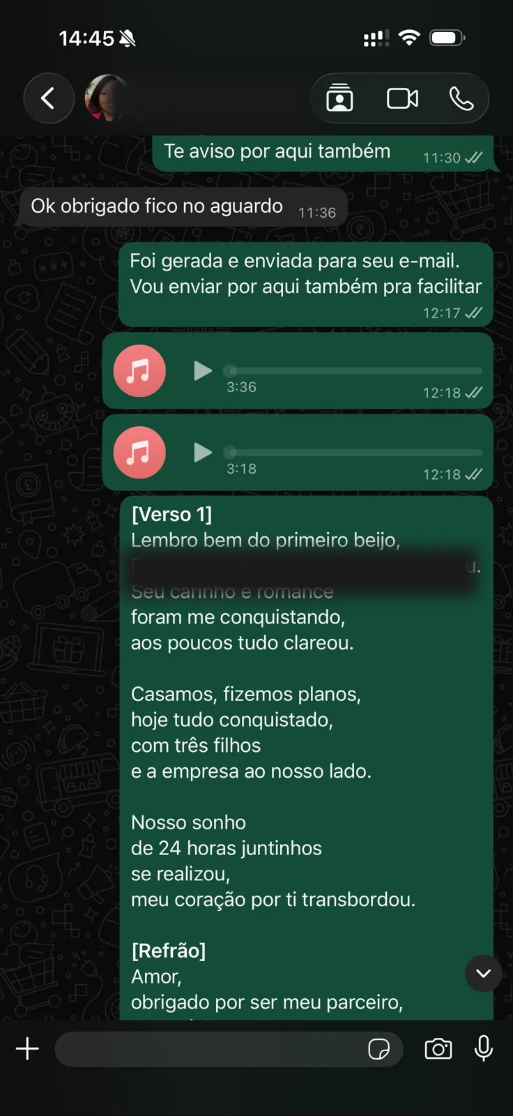 Print de depoimento de cliente TeCantei